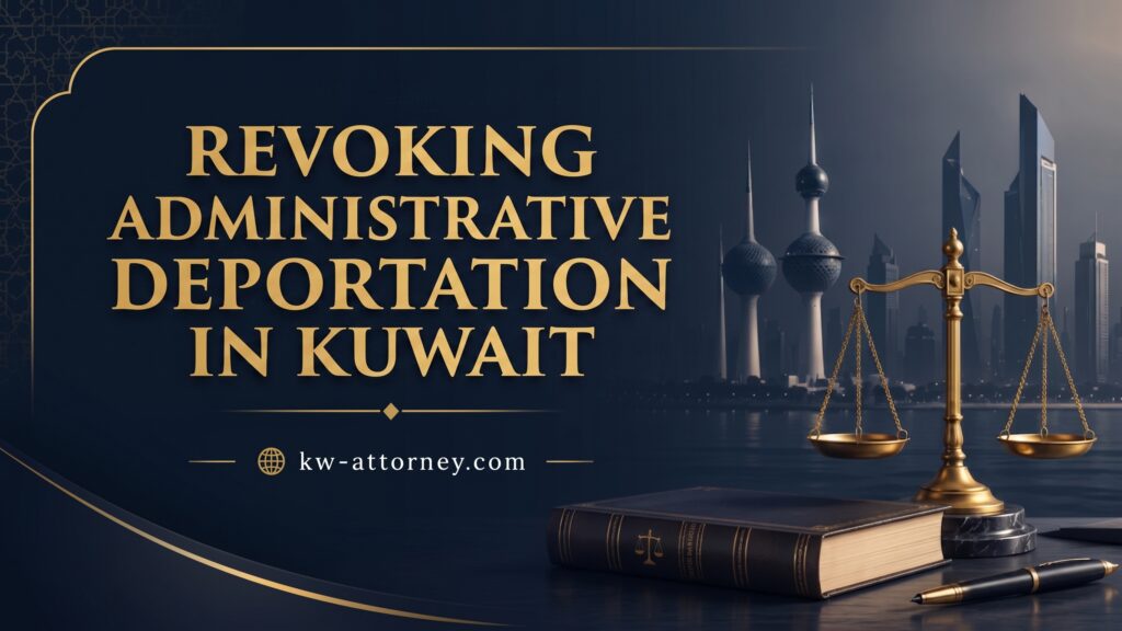Cancellation of Administrative Deportation in Kuwait: Procedures and Requirements