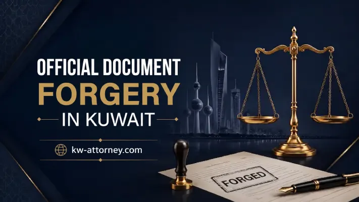 Official Document Forgery in Kuwait: Penalties, Elements and Legal Defenses
