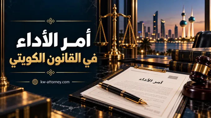 أمر الأداء في القانون الكويتي: متى يُستخدم وكيف تسير إجراءاته؟